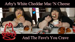 Arbys White Cheddar Mac N Cheese And The Flaves You Crave Mukbang