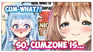 Seiso Kobo doesnt know what "THE C-ZONE" is, so Risu explain it to her... YABE