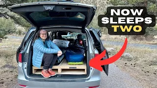 Minivan Camper | DOUBLE Bed Conversion | Van Tour | Honda Odyssey