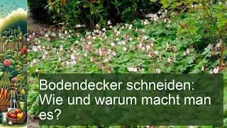 Bodendecker schneiden: Wie und warum macht man es?