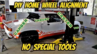 DIY Car Alignment with No Special Tools CAMBER CASTER TOE and THRUST