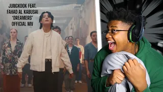 Jung Kook feat. Fahad Al Kubaisi - 'Dreamers' MV REACTION *BEST WORLD CUP SONG EVER REALEASED?!?!*