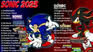 Top Sonic Songs 2023 2 hours of AWESOME Music