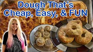 Cheap, Fun, Easy 2 Ingredient Dough!
