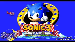 Sonic 3 Chronicles (SAGE '23 Demo) ✪ Walkthrough (1080p/60fps)