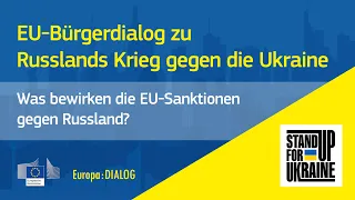 Europa : DIALOG | EU-Sanktionen gegen Russland | EU-Bürgerdialog