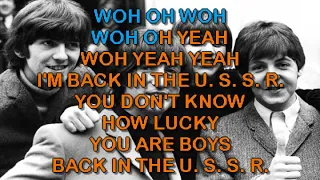 Beatles, The   Back In The U S S R