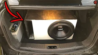 CAN YOU RUN WAY UNDER RATED POWER TO A SUBWOOFER?