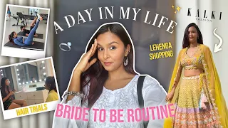 My BRIDE TO BE Routine🤍💍✨ / A Day In My Life! #mridulsharma