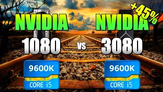 1080 vs 3080 - 9600K 💥 CSGO 💥 Fortnite 💥 PUBG 💥 GTAV 💥 Overwatch.