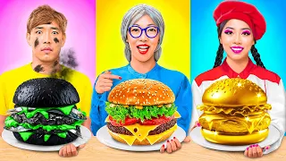 Eu vs Minha Vó No Desafio De Culinária | Truques De Cozinha Engraçados por ToonDO Challenge