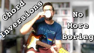 Must Know Guitar Chord Inversion Trick!  Make Your Chords More Interesting.  Example + explanation.