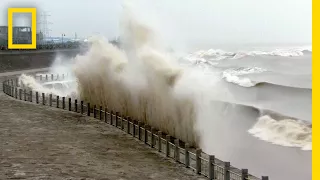 See How the Moon Causes Huge Waves on this River | National Geographic