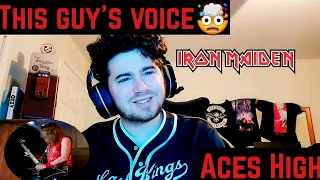 Young Metalhead Reacts to Iron Maiden - Aces High