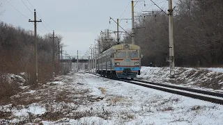 ER9T-4009 ER9T-4055 | Train № 6306 Chernihiv - Nizhyn