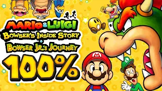 Mario & Luigi Bowser's Inside Story 3DS - 100% Longplay Full Game Walkthrough No Commentary Gameplay