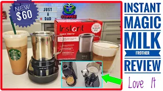 NEW! Instant Pot Magic Froth 9-in-1 Electric Milk Frother Review