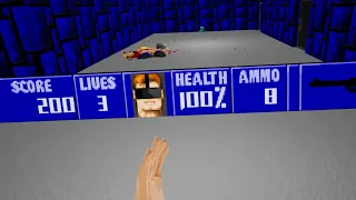 Wolfenstein 3D VR - E1M1 (2018) [Oculus Rift]