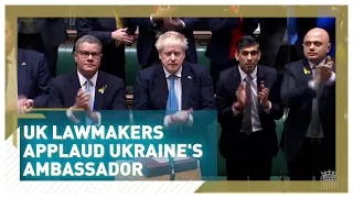 UK lawmakers applaud Ukraine's ambassador