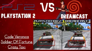 Dreamcast vs PS2 Graphics | ALL GAMES COMPARED | Side By Side #3