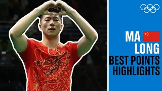 Ma Long's BEST points 🏓at Rio 2016!