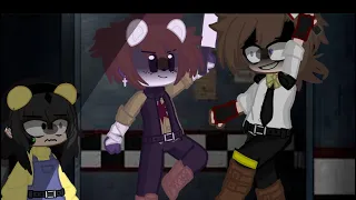 Michael meets the FNAF 1 night guard. |I Ft. Michael and Dave(William) I|