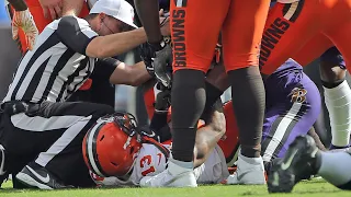 Freddie Kitchens on if Odell Beckham Jr was choked by Raven