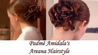 Padmé Amidala's Areana Hairstyle from Attack of the Clones ~Star Wars Cosplay Halloween