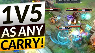 CARRYING at Low MMR is EASY! - Pro Dota 2 Coaching Guide (Laning and Farm Tips)