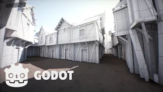 Spatial Audio in Godot: Medieval City