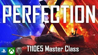 | PERFECTION - T110E5 Master Class | World of Tanks Modern Armor | WoT Console | Red Tigers |