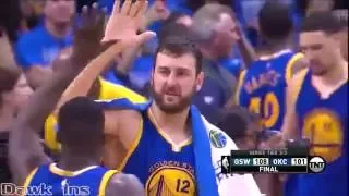 Draymond Green Double Double  @ Thunder (Full Highlights) (2016 WCF Game 6)