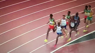 Muktar Edris beats Mo Farah 5000m Men Final IAAF World Champs London 2017