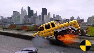 GTA 4 CRASH TESTING REAL CAR 79