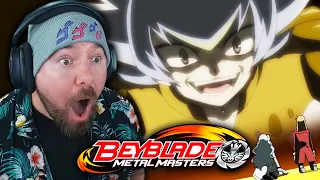 DAMIAN HUMILIATES EXCALIBUR!!! FIRST TIME WATCHING - Beyblade Metal Masters Episode 38-39 REACTION