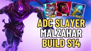 How to climb ELOs with Malzahar Season 14| Caitlyn Matchup| What Does and ADC doing in my lane 🤨🤨
