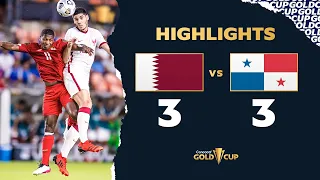 Highlights: Catar 3-3 Panamá - Gold Cup 2021