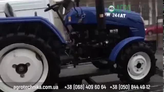 Краткий обзор минитрактора DW 244 AT (24 л.с) | agrotechnika.com.ua🚜