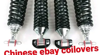 ebay front coilovers install on gbody