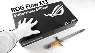 ROG Flow X13 Supernova Edition Unboxing + Nvidia Geforce RTX 3080 Laptop eGPU