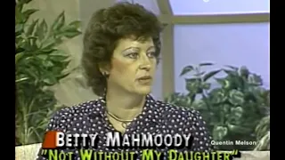 Betty Mahmoody Interview on "Not Without My Daughter" (October 14, 1987)