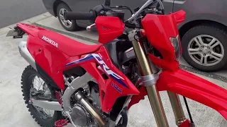 '22 CRF250RX公道仕様  22/1/30