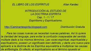 El Libro de los Espíritus - Introducción - 1/17