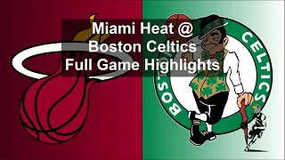 Miami Heat VS Boston Celtics Full Game Highlights | January 24th | 2023 NBA Season