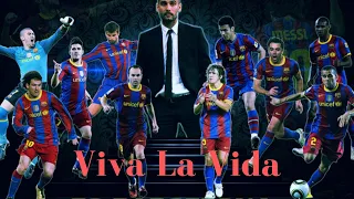 Fc Barcelona Tiki Taka Viva La Vida. (PLZ SEE MESSI VS REAL MADRID!! MY BEST WORK)