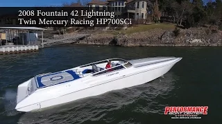 2008 Fountain 42 Lightning Performance Boat Center