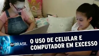 Unicef alerta para o uso excessivo de celulares por crianças |SBT Brasil(20/05/20)