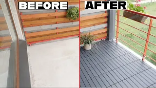 How to install IKEA Runnen Deck Tiles DIY