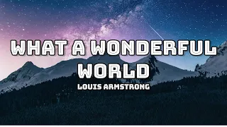 WHAT A WONDERFUL LIFE ( LYRICS ) - LOUIS ARMSTRONG