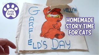 Homemade Story Time For Cats: Garfield's Day Fabric Activity Book